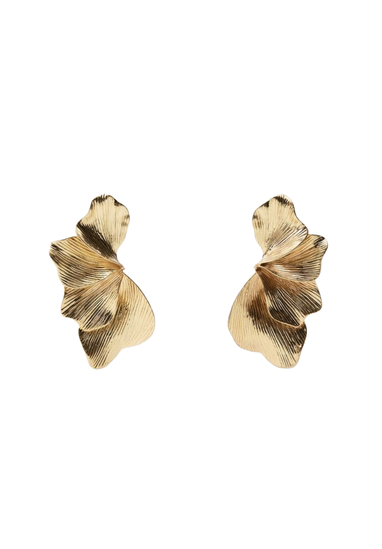 Peony Gold Earring | Gold Earring | Zephova