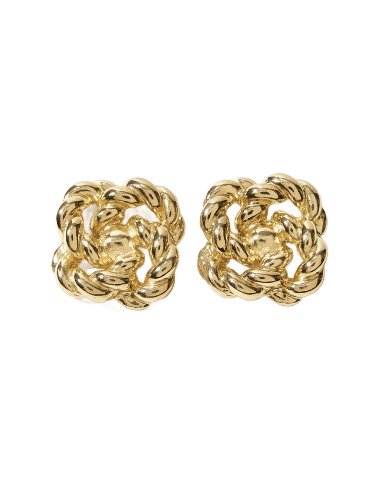 Pretzels Gold Earring | Pretzels Earring | Zephova